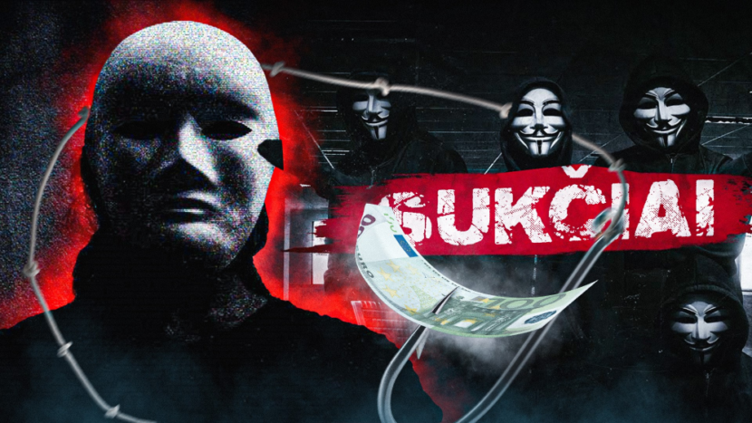 sukčius, apsimetėlis, finansinis nusikaltėlis, vyras su kauke, banknotas