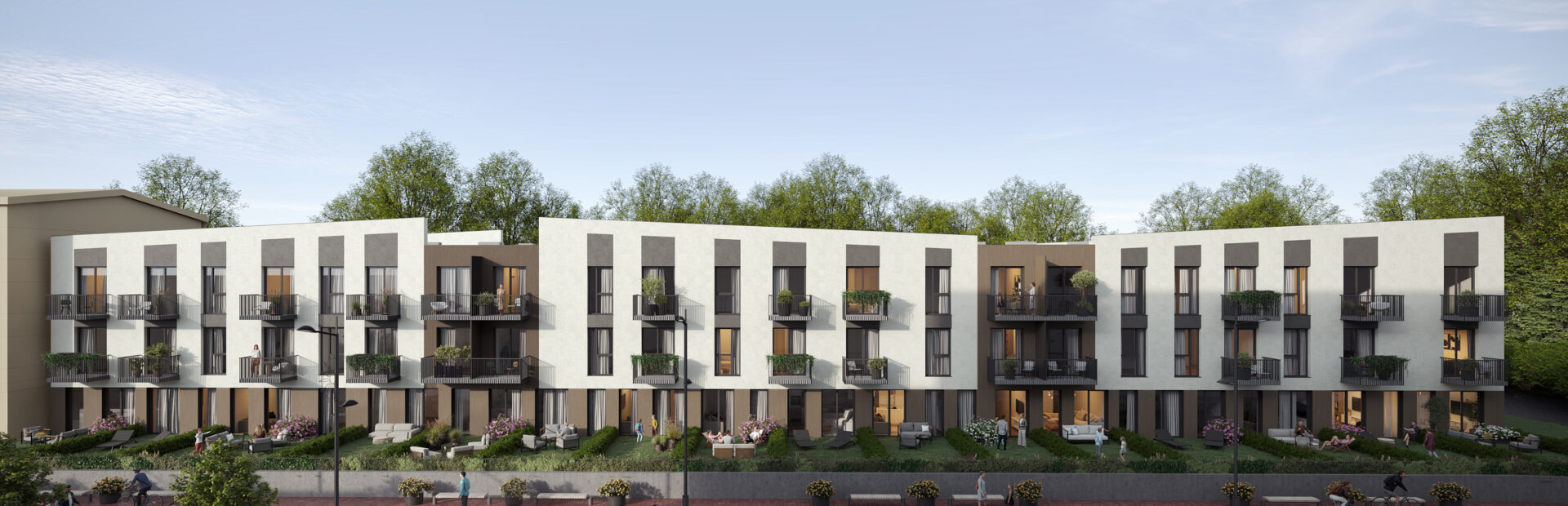 Projekto Kaštonų apartamentai vizualizacija