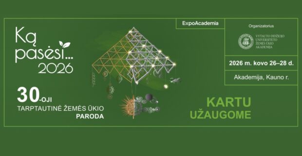 LKU kredito unijų grupė dalyvaus parodoje „Ką pasėsi… 2026“
