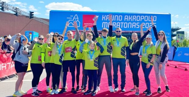 LKU kredito unijų grupė – kartu su Kauno maratonu trečius metus iš eilės 